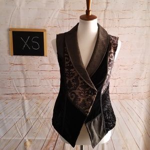 Coldwater Creek Textured Vest Size XS